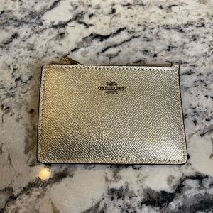 COACH Crossgrain Mini Skinny ID Case